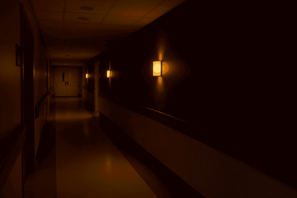 Hospital at night learn more - PhotoSpec Labs
