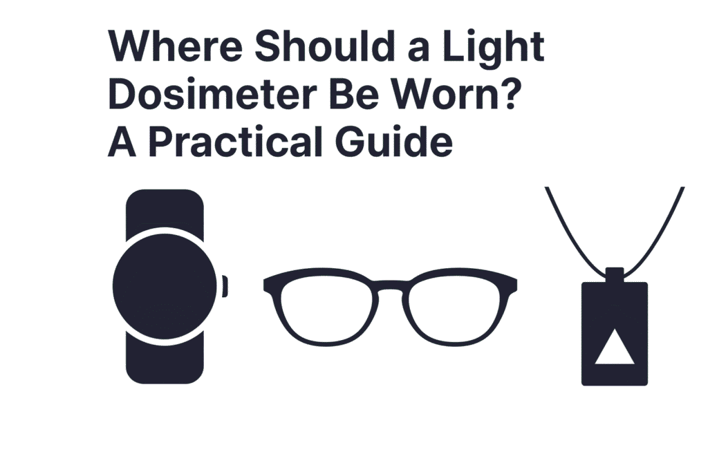 Where Should a Light Dosimeter Be Worn? A Practical Guide